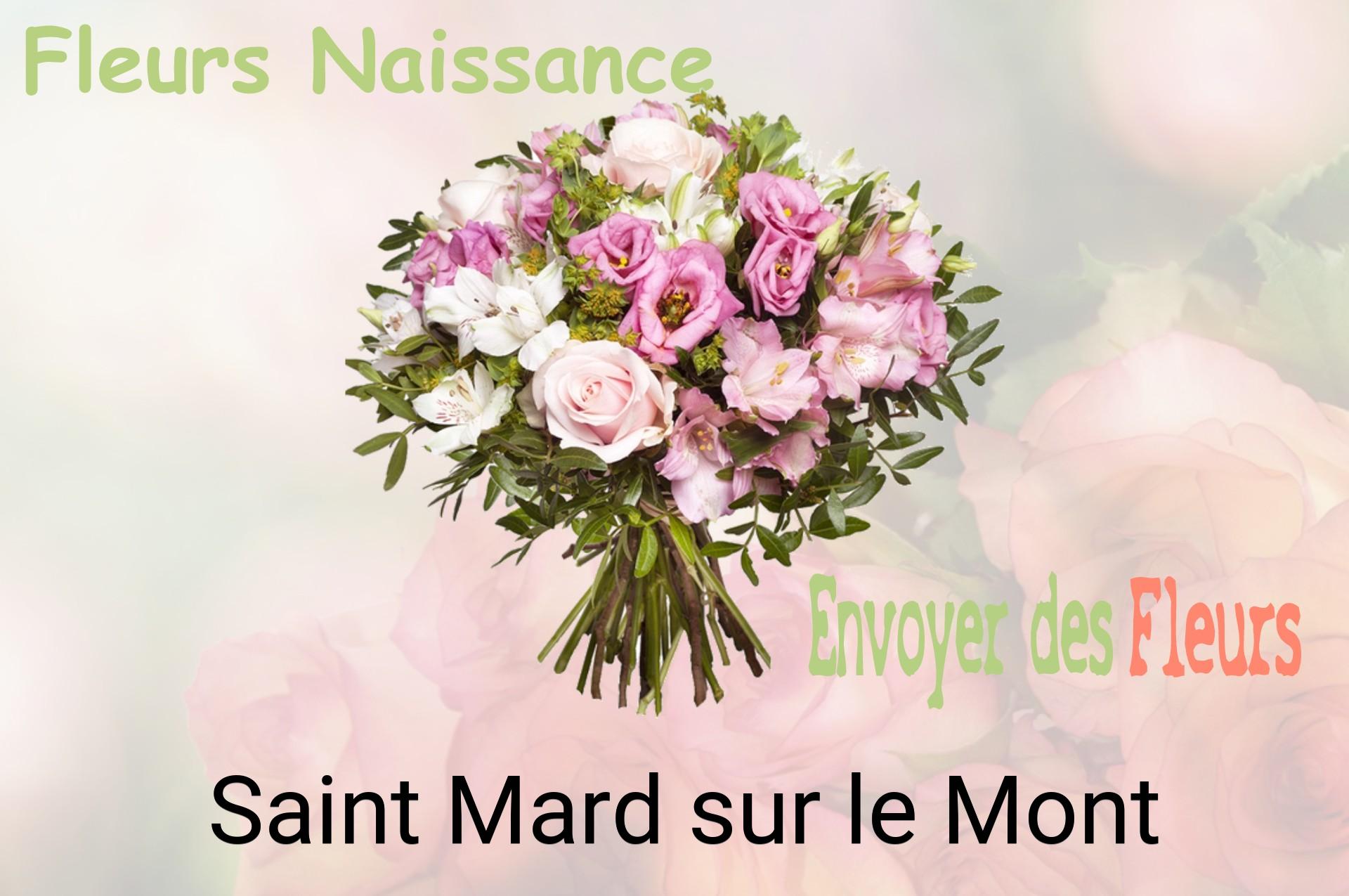 Bouquet de fleurs de naissance livré à Saint-Mard-sur-le-Mont