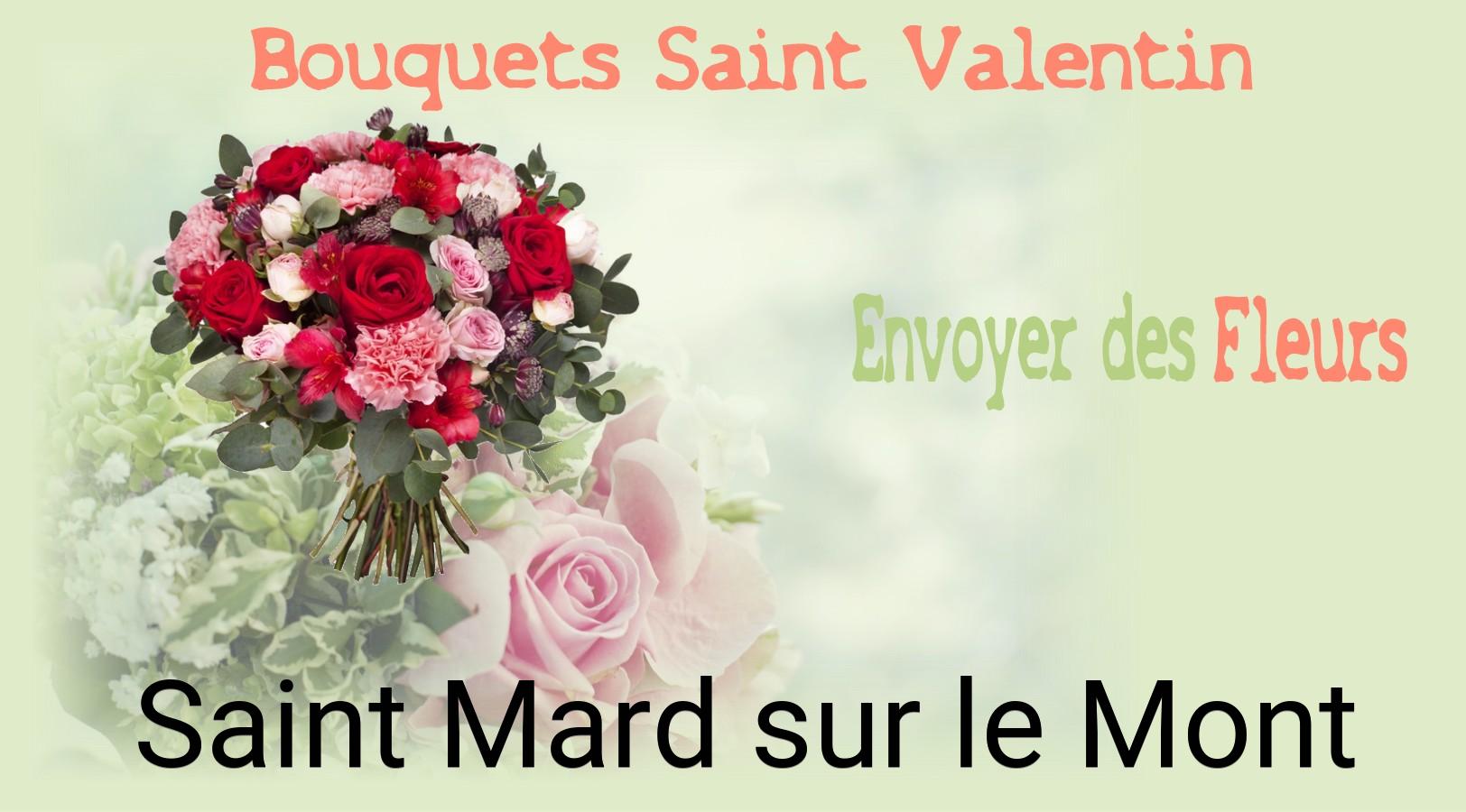 Roses de Saint-Valentin livrées à Saint-Mard-sur-le-Mont